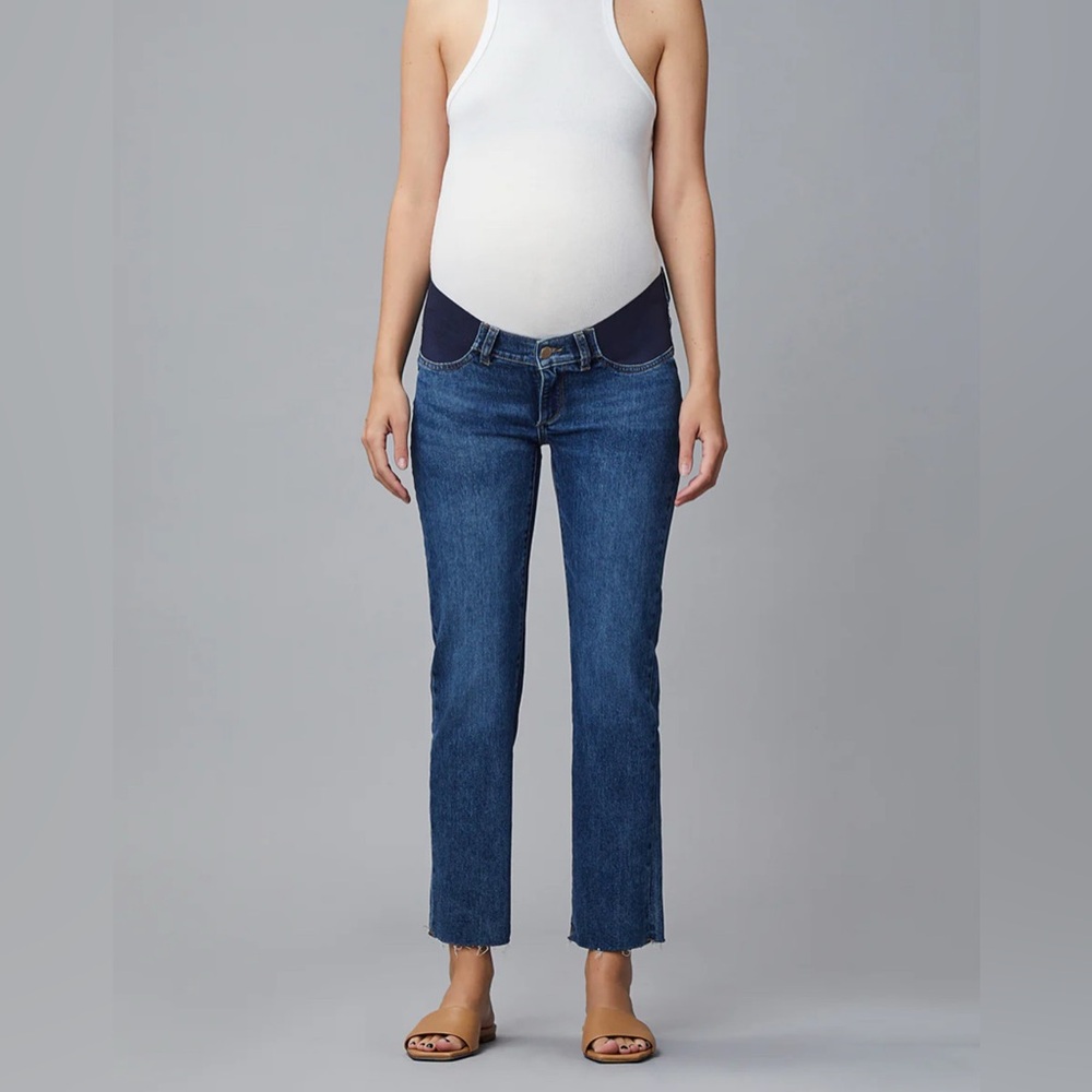 Dl1961 - Maternity Patti straight leg vintage jeans size 27